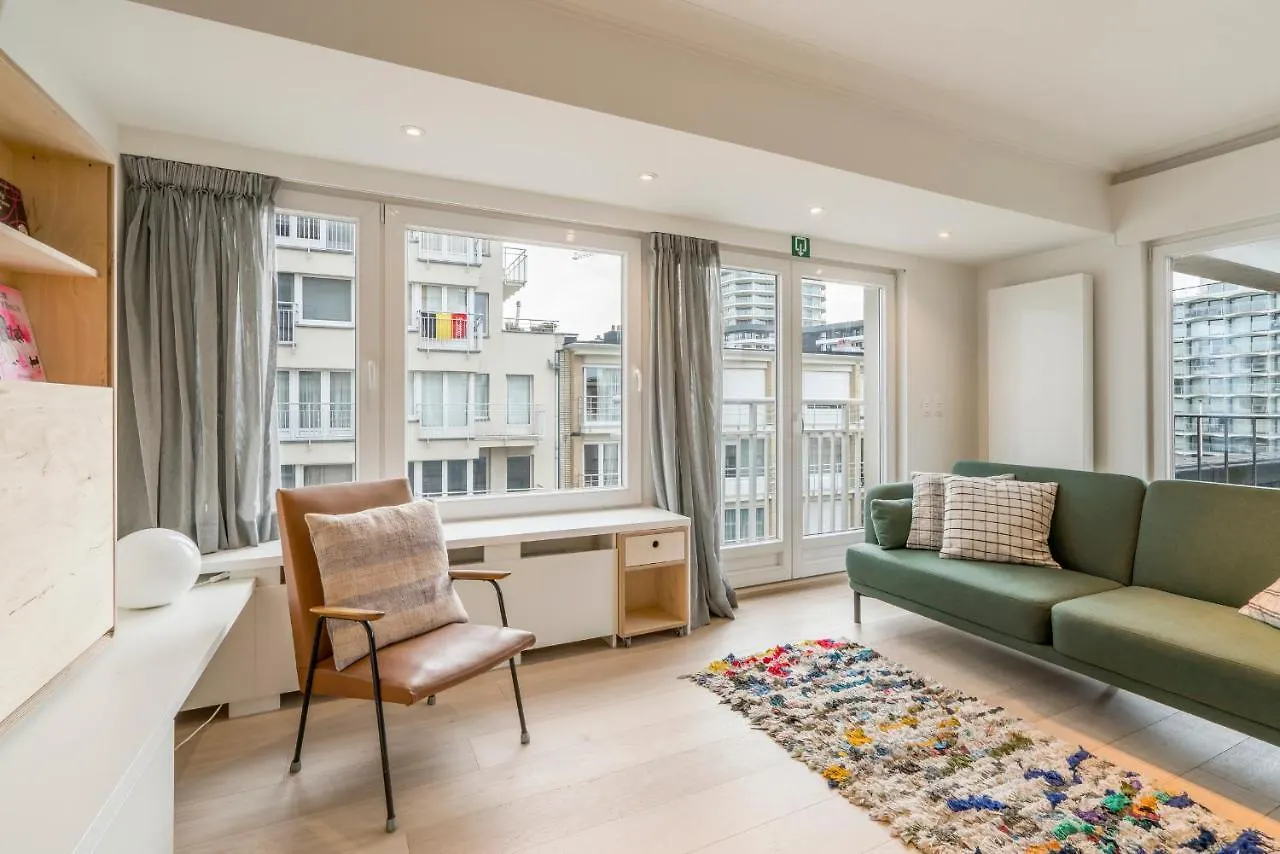 Modern And Bright Seaside App W Seaview & Terrace Apartment Ostend 0*,